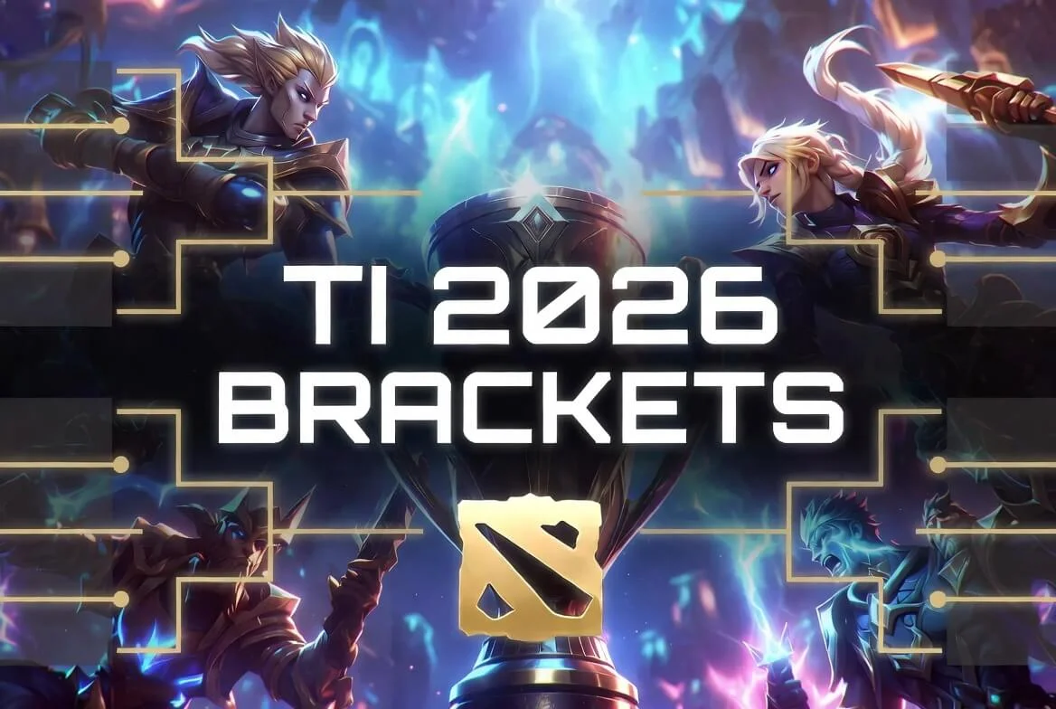 Схема турнирной сетки чемпионата по Dota 2 в Шанхае