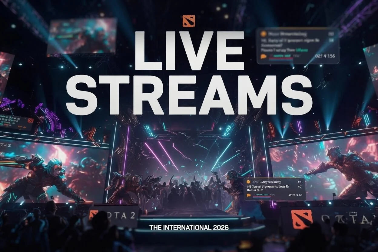 Где смотреть прямую трансляцию матчей по Dota 2